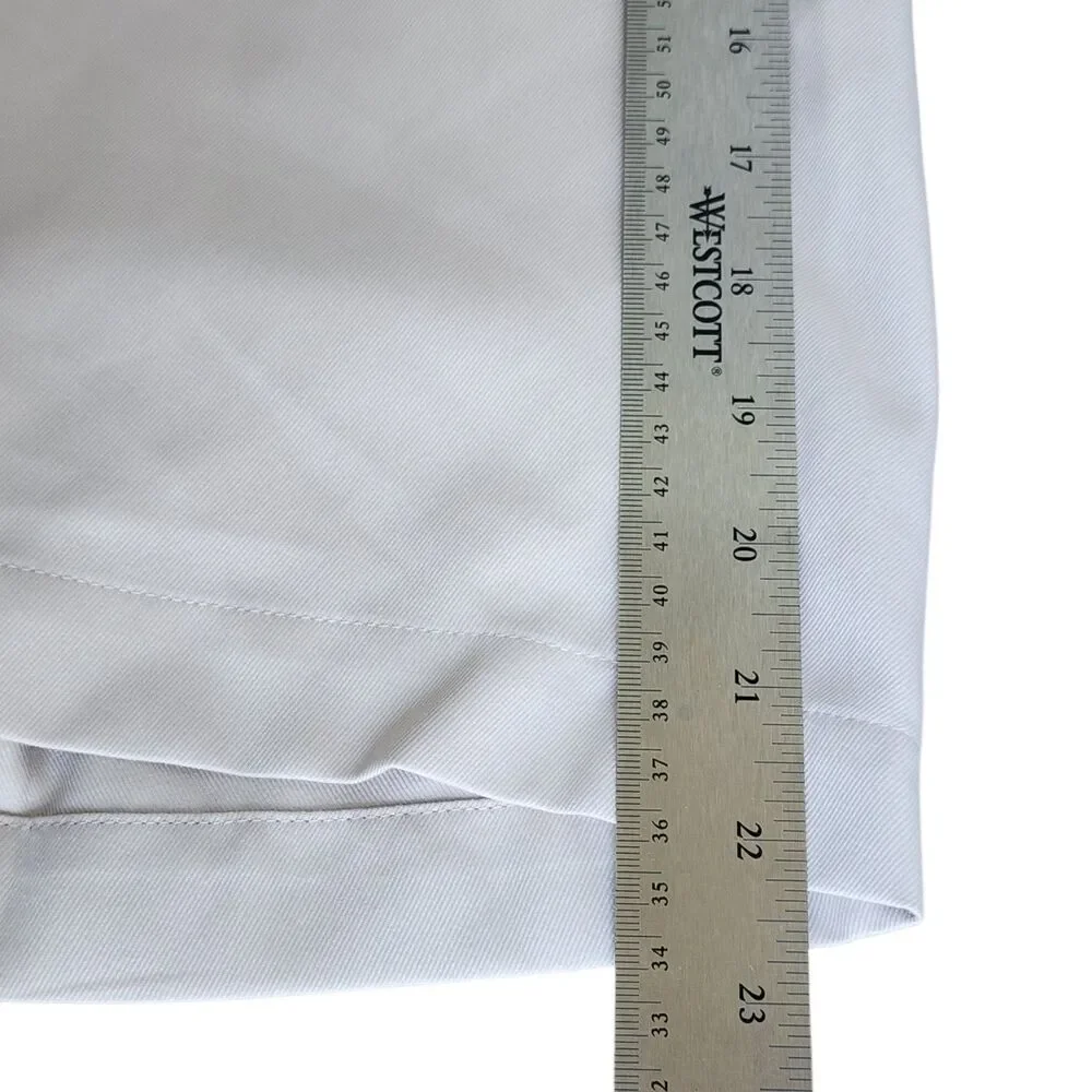Nike Golf Shorts Mens Size 38 Tan Dri-Fit Performance Pleated Front Pockets